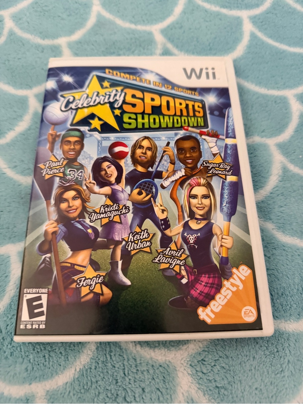 Celebrity Sports Showdown Wii Complete CIB Nintendo Wii Game